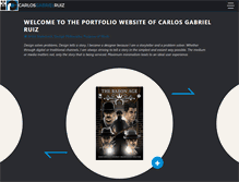 Tablet Screenshot of carlosgabrielruiz.com